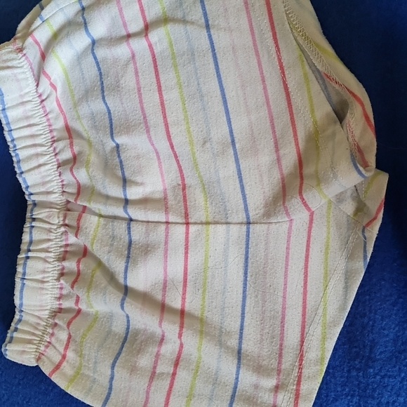 5/$20. WONDER NATION white Ruffled Helm little girls short set sz 3T GUC - Picture 5 of 7